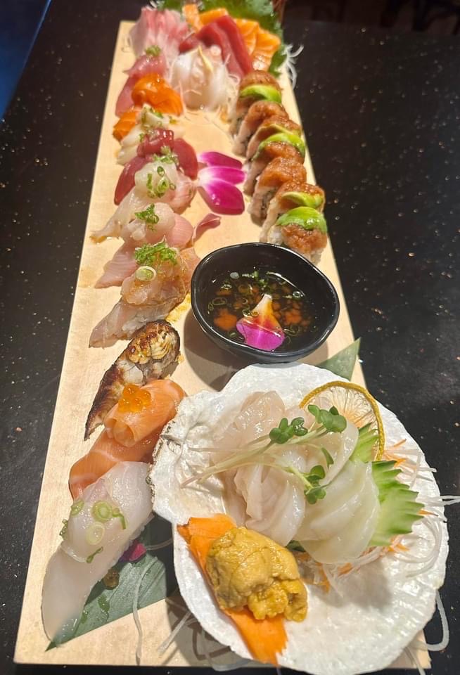 Catering buffet spread