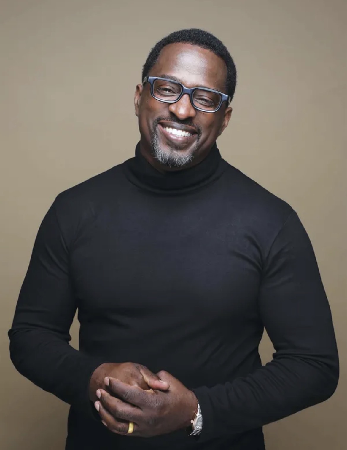 VIP guest served by Chef O.